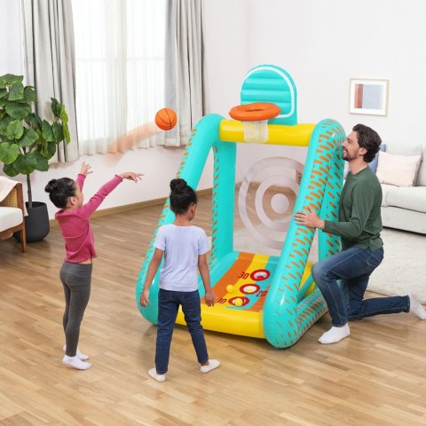 Dmuchana Gra Ogrodowa 3w1 Koszykówka Rzut do Celu Bestway 52813