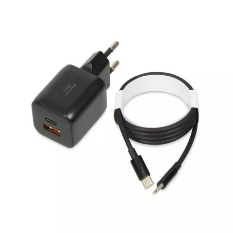 Ładowarka IBOX ILUC42B(1x USB typ C\3000mA\20V)