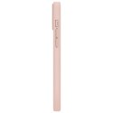 Etui UNIQ Lino Hue Magclick Charging do iPhone 15 - różowe