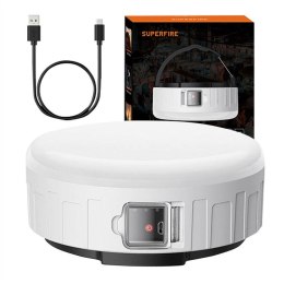 Lampa kempingowa SUPERFIRE T25 400lm USB