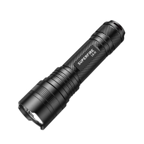 Latarka SUPERFIRE L6-H strumień świetlny 750lm USB-C