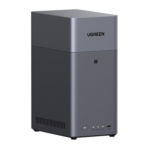 Serwer plików NAS Ugreen DH2300, 2-dyskowy, A72+A53, 4GB DDR4, 1GbE, 4K + kabel HDMI