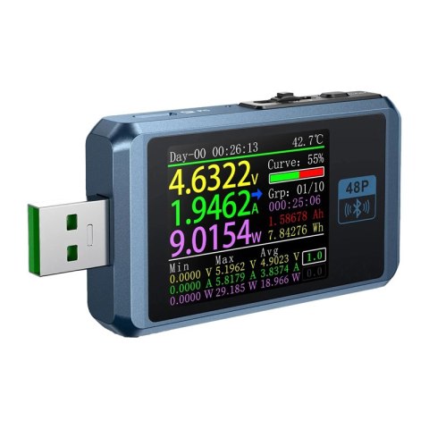 Tester portu USB z Bluetooth FNIRSI FNB48P BT