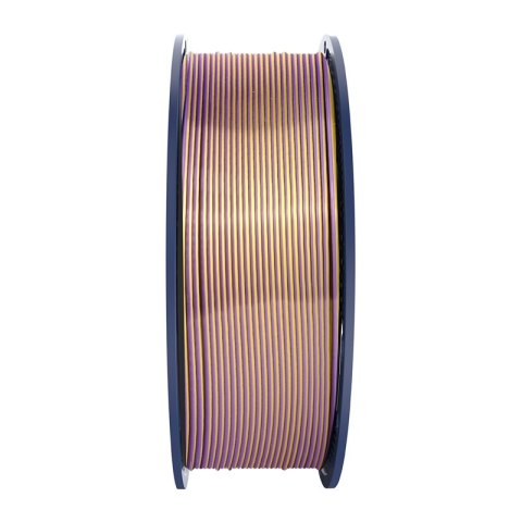 Filament SUNLU PLA+ Silk Forth-Color 1.75mm 1kg (niebiesko-fioletowo-czerwono-złoty)