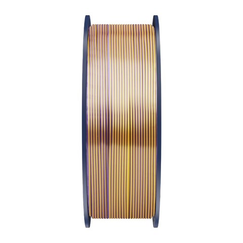 Filament SUNLU PLA+ Silk Tri-Color 1.75mm 1kg (czarno-złoto-fioletowy)