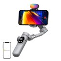 Gimbal AOCHUAN X Pro z oświetleniem RGB (szary)