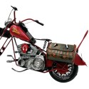 Duży Metalowy Model Klasyczny Motocykl - 040SMT
