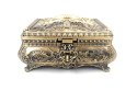 Złota Szkatułka Metalowa - 21-20L