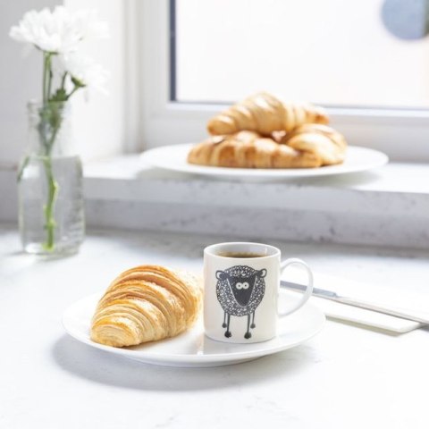 Espresso porcelanowa filiżanka Owca, 80 ml
