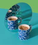 La Cafetière Ceramiczna filiżanka do espresso Blu Fiorato 120 ml