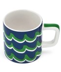 La Cafetière Ceramiczna filiżanka do espresso Cyan Tides, Niebieska, 120 ml