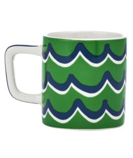 La Cafetière Ceramiczna filiżanka do espresso Cyan Tides, Zielona, 120 ml