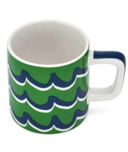 La Cafetière Ceramiczna filiżanka do espresso Cyan Tides, Zielona, 120 ml
