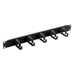 INTELLINET Organizer kabli 1U rack 19 5X 45X65 I-CASE CABLE-BK5