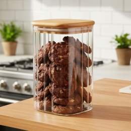 SZKLANY POJEMNIK KUCHENNY NA PRODUKTY SYPKIE 1,1L 229250