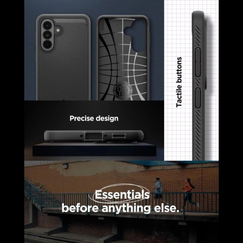 Etui Spigen Rugged Armor na Samsung Galaxy A37 5G - czarne