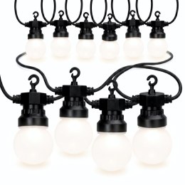 GIRLANDA OGRODOWA PARTY LIGHTS 20LED G50 TIMER MOŻLIWOŚĆ ŁĄCZENIA
