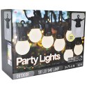 GIRLANDA OGRODOWA PARTY LIGHTS 20LED G50 TIMER MOŻLIWOŚĆ ŁĄCZENIA