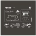 NAMIOT 4 OSOBOWY SAMOROZKŁADAJĄCY QUEST 280X210X115CM ENERO CAMP