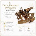 Duży Sekstant Mosiężny - Prezent dla Żeglarza - NSHB