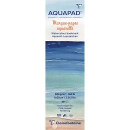 Blok AQUAPAD Zakładki 6x20cm, 300g 20ark