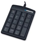INTELLINET Klawiatura numeryczna USB 18 klawiszy slim 176354