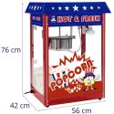 Maszyna do popcornu z niebieskim daszkiem TEFLON 1600W