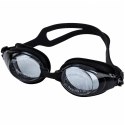 Okulary Do Pływania Regulowane Powłoka Anti Fog Ochrona UF Czarne Etui