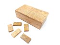 Drewniane Domino w Pudełku z Drewna Mango - BR157