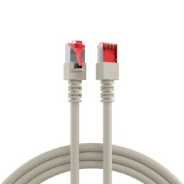 TECHLY Patchcord Cat6 SFTP 0.5 m 100% Cu szary K5510.0.5