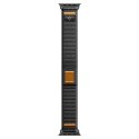 Pasek Spigen Athlex Air 2 na Apple Watch (44 / 45 / 46 / 49 mm) - czarno-pomarańczowy
