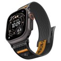 Pasek Spigen Athlex Air 2 na Apple Watch (44 / 45 / 46 / 49 mm) - czarno-pomarańczowy