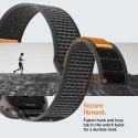 Pasek Spigen Athlex Air 2 na Apple Watch (44 / 45 / 46 / 49 mm) - czarno-pomarańczowy