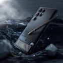 Etui pokrowiec na Samsung Galaxy S24 Ultra Rugged Armor - czarny mat