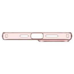 Etui pokrowiec na iPhone 15 Plus Crystal Flex - różowo przezroczysty