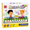 Mata Muzyczna Edukacyjna Pianinko Zwierzątka Dźwięki Instrumentów 100x36 cm
