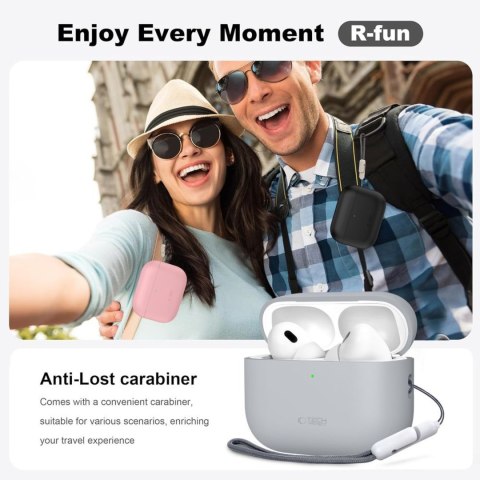Etui silikonowe na AirPods Pro 3 - granatowe