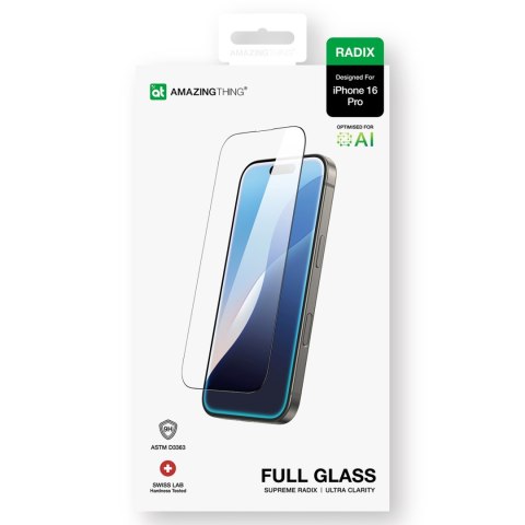 Szkło hartowane do iPhone 16 Pro Radix Full Glass