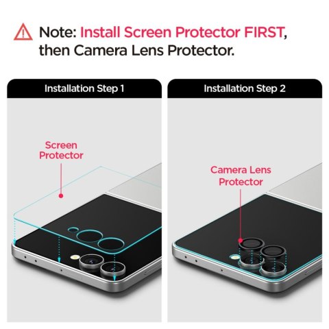 Szkło hartowane na Samsung Galaxy Z Flip 7 z aplikatorem - 2 szt.