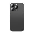 Szkło hartowane na wyspę aparatu do iPhone 16 Pro / 16 Pro Max - czarne