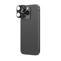 Szkło hartowane na wyspę aparatu do iPhone 16 Pro / 16 Pro Max - czarne