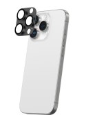 Szkło hartowane na wyspę aparatu do iPhone 16 Pro / 16 Pro Max - czarne