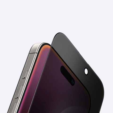 Szkło hartowane prywatyzujące do iPhone 16 Pro Radix Privacy Glass