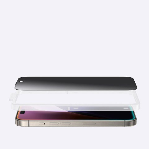 Szkło hartowane prywatyzujące do iPhone 16 Titan Privacy Glass