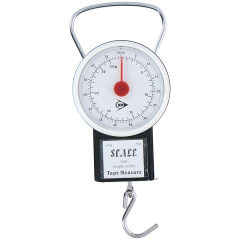WAGA TURYSTYCZNA Z MIARKĄ MAX 32KG DUNLOP
