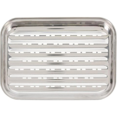 BLASZKA TACKA DO GRILLOWANIA 34x24CM STAL NIERDZEWNA