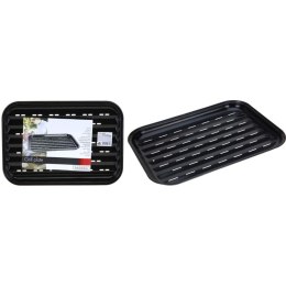 BLASZKA TACKA DO GRILOWANIA 34x24CM NON STICK CZARNA