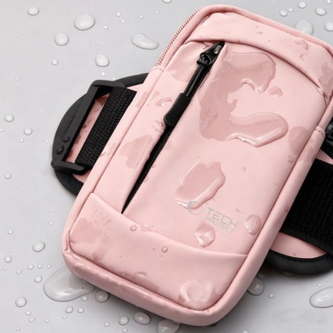 Opaska Tech-Protect M6 Universal Sport Armband na ramię - różowa
