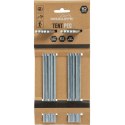 ŚLEDZIE DO NAMIOTU 17CM KPL 10SZT METAL REDCLIFFS