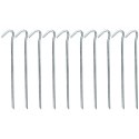 ŚLEDZIE DO NAMIOTU 17CM KPL 10SZT METAL REDCLIFFS